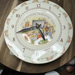 Bunnykins  Porcelain Clock 