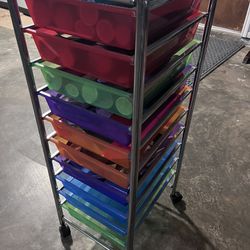 Storage Rack For Crafts 