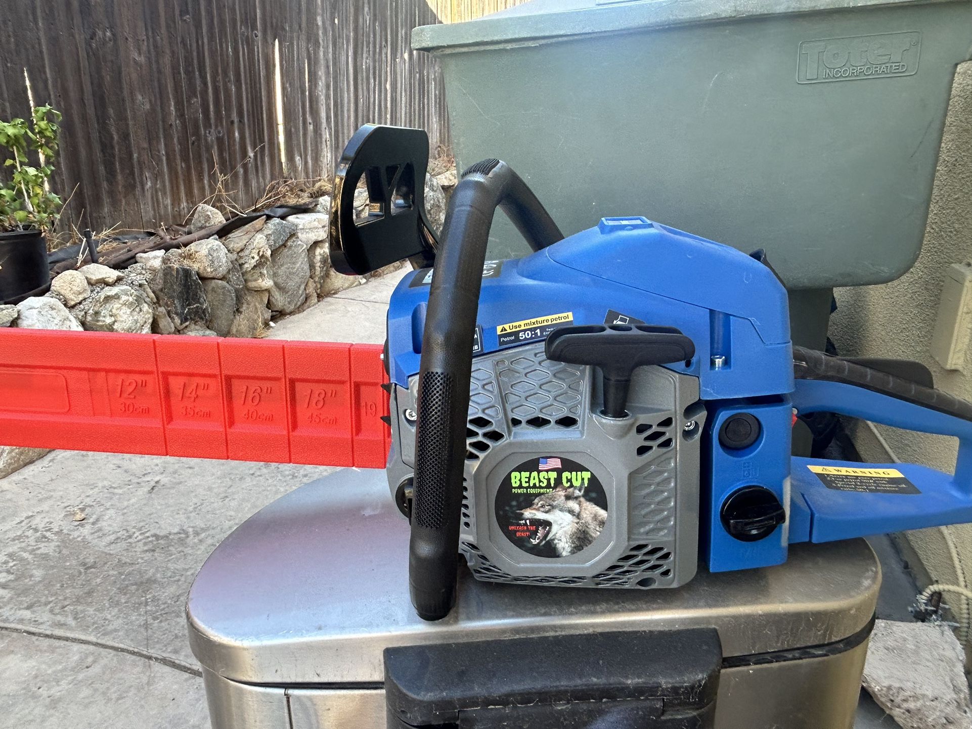 New Beast Cut 62cc 20”  Easy Start Chainsaw Upgraded Clutch & Chain 