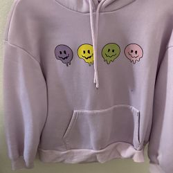 purple hoodie