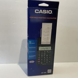 Casio HR-10RC Portable Printing Calculator