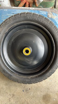 13” flat free wheel