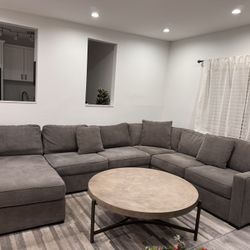 Grey Sectional Couch 