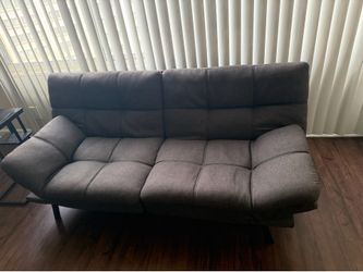 Dark Grey Futon Sofa