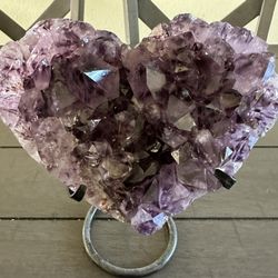 Heart Amethyst 