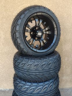 12" golf cart wheels and tires 215/35-12