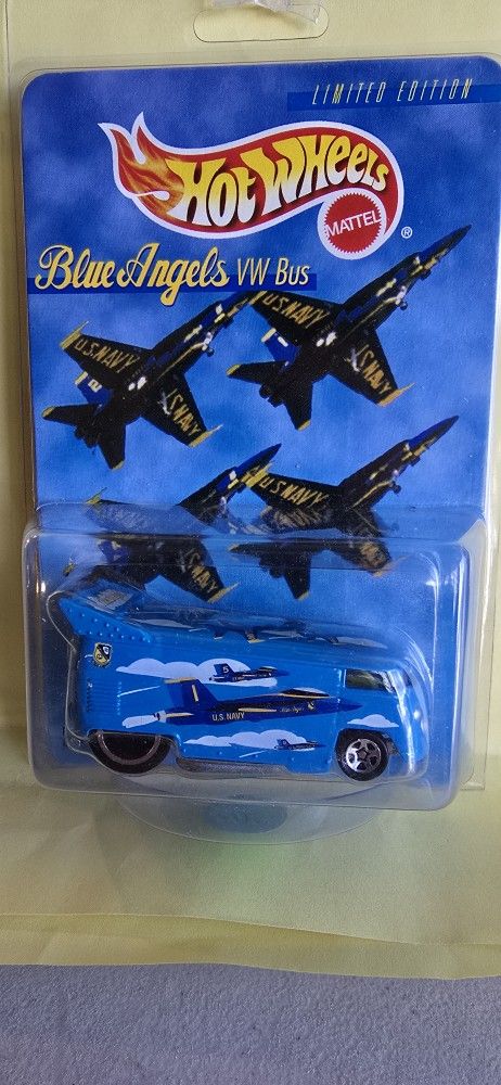 Hot Wheels Blue Angels Vw Drag Bus
