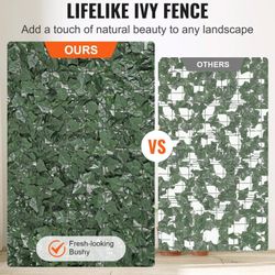 Ivy Fence Privacy Cover