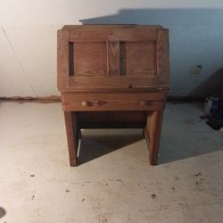 Wooden Fold Out Desk