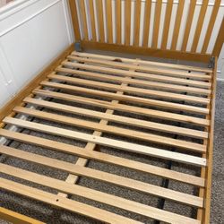 Full Size Bed Frame + New Mattress 