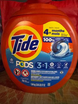 Tide pods - original scent