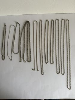 Vintage & Modern Chain Necklaces Lot – 11 Pieces Gold & Silver Ton