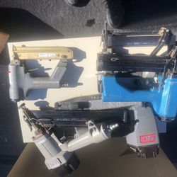 Different size different models nailing guns