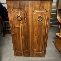 Antique Bar Cabinet 