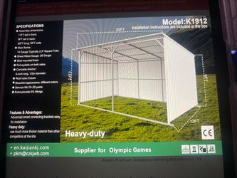 New Metal Carports/ Animal Shelters