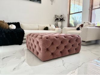Velvet Pouf furniture