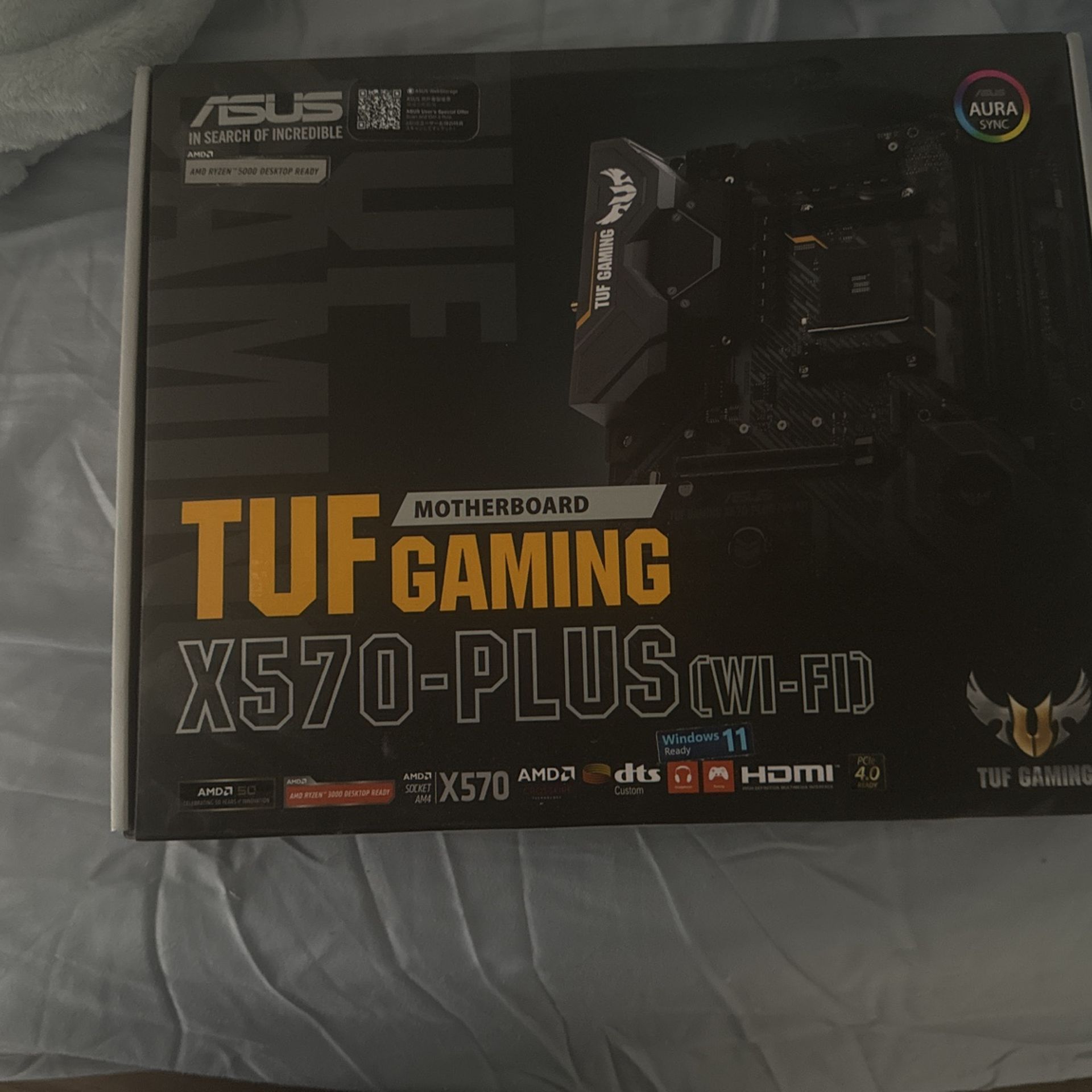 Asus X-570- Plus Gaming Motherboard