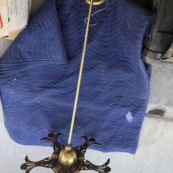 Late Victorian Brass Light Fixture