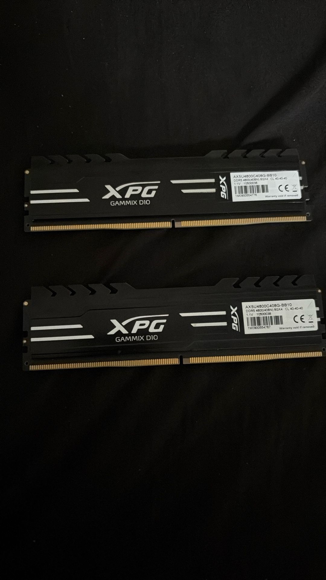 2 DDR5 8GB RAM
