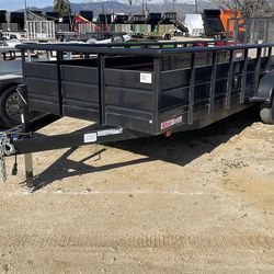 6.5x20 landscape trailer by carson trailer