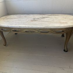 Imported Italian Marble Coffee Table 