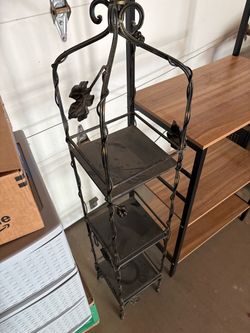 Decorative metal tower