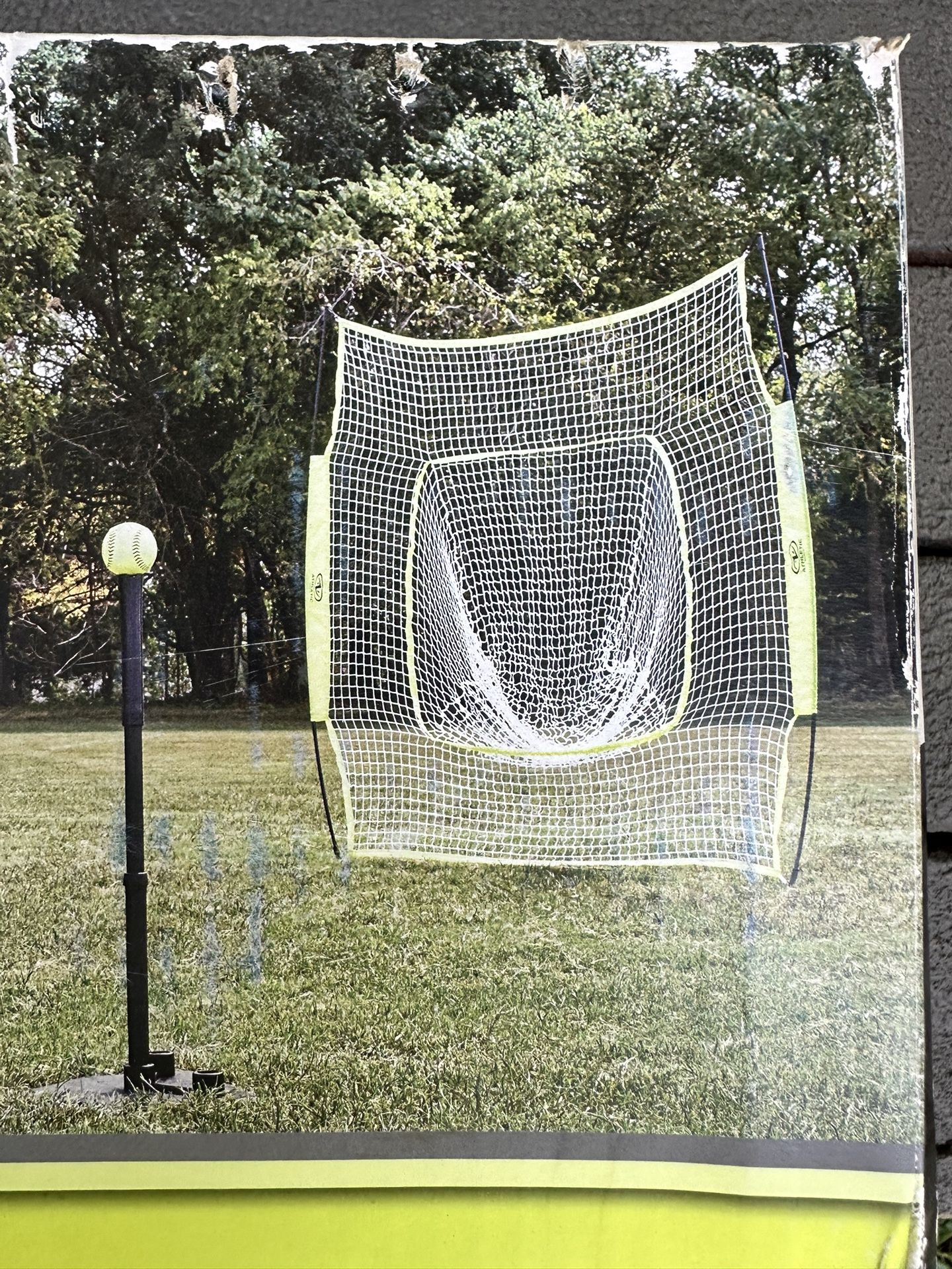 Athletic Works Hit And Pitch Sports Net