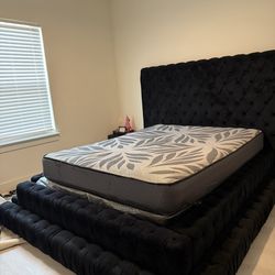 Queen Tufted bed