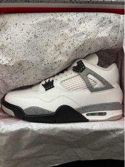 Air Jordan 4 Retro "White Cement" M10.5