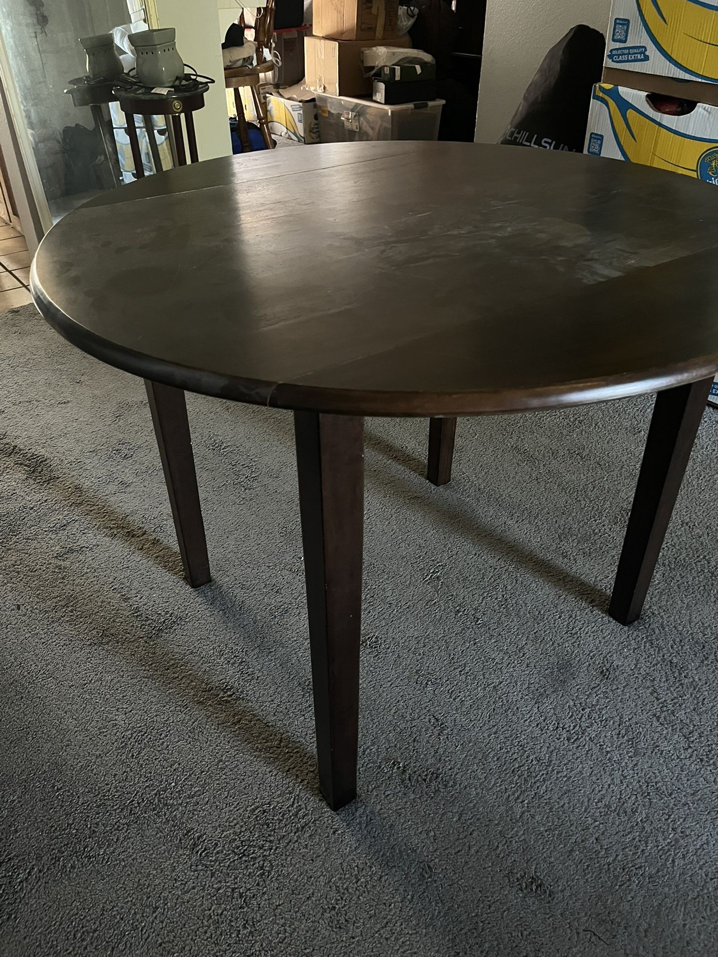 Adjustable Dining Table and Chairs