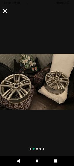 4 size 17 infinity stock rims