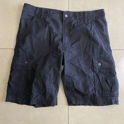 Black Levi Cargo Shorts Size 38