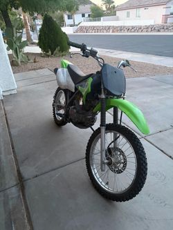 Kawasaki KLX 125 and kx90