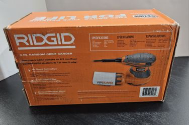 Rigid 5 In Random Orbit Sander