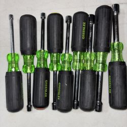 Greenlee 9-Piece Metric Nut Driver Set