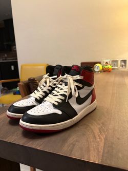 Jordan 1 black toe reimagined size 9