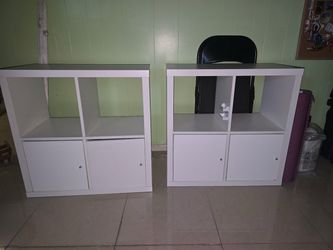 Used white cabinets