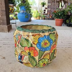 Talavera Diamond Clay Pots (Planters) Plants, Pottery $55 cada una.