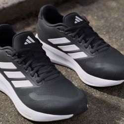 Adidas Mens Runfalcon 5 WIDE running Shoes,  Size 8