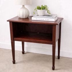 Solid Wood Side Table / Nightstand