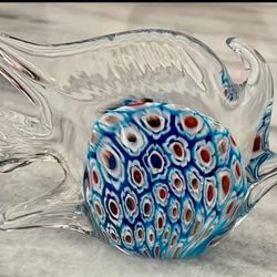 Vintage Tropical Angel Fish Paper Weight