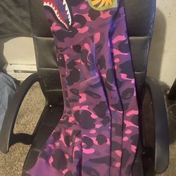 Purple Bape Hoodie