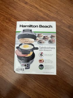 Hamilton Beach Breakfast Sandwich Maker