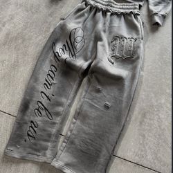 Hidden Sins Gray Sweats