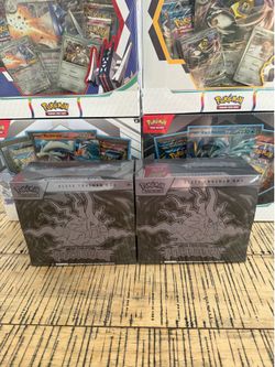 Pitch black ETBs $120 per box both brand new