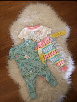 2 pairs Cats/kitten pj's 12 mths