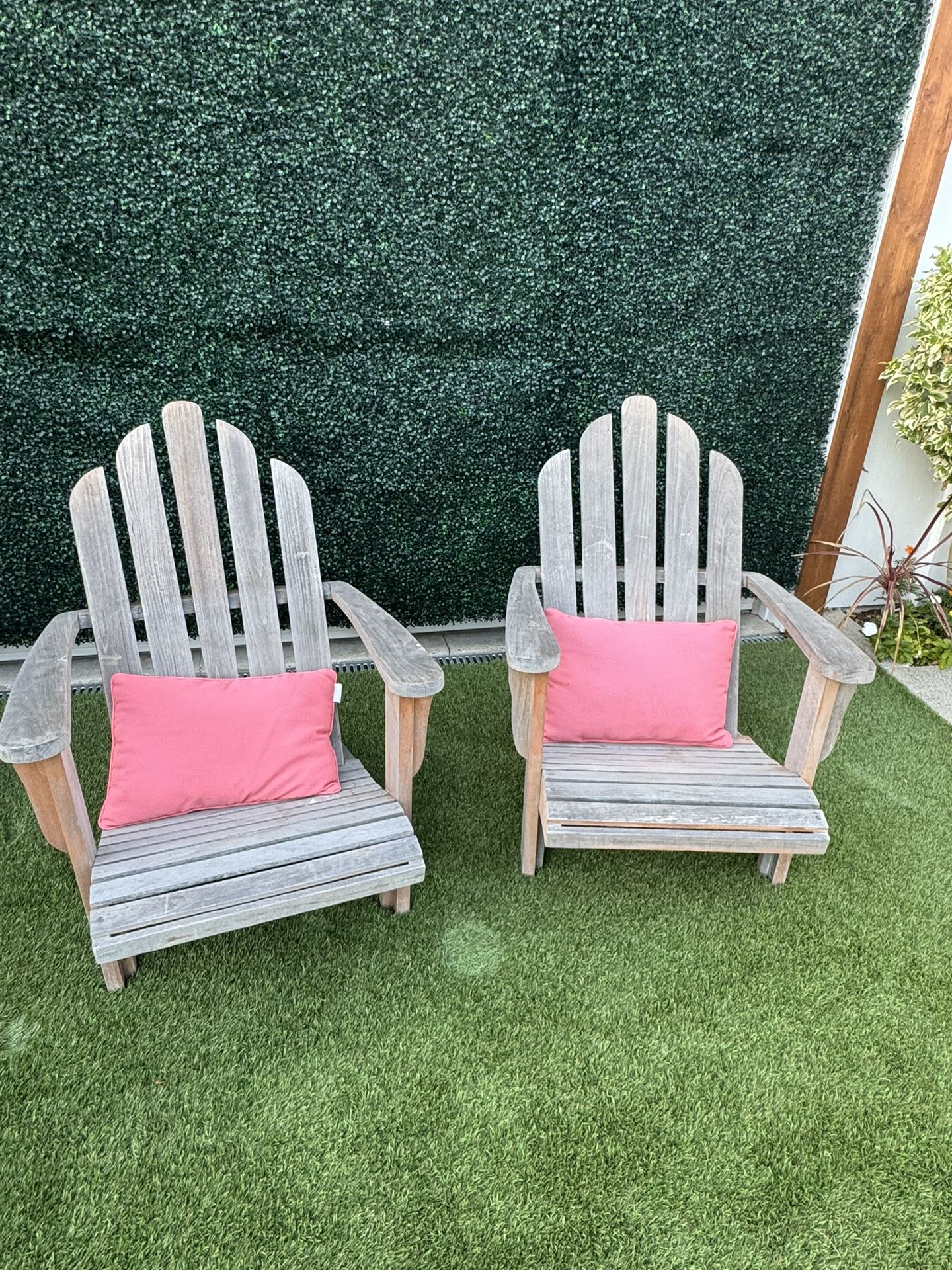 Two Wooden Chairs