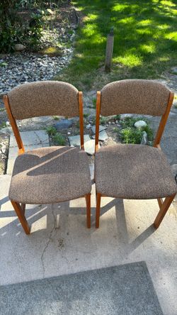 Teak chairs Benny Linden