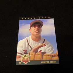 Chipper Jones Rookie Card Rare