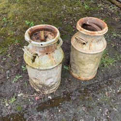 Antique Milk Jugs